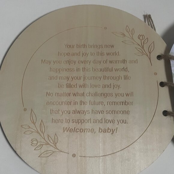 Hey Baby Shower Guest Book - Picture 4 of 9